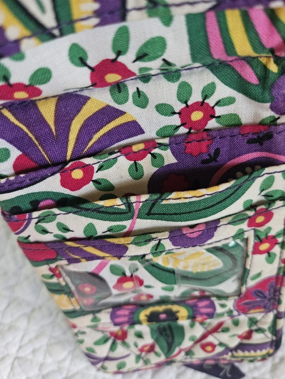 Vera Bradley Viva la Vera Double ID Wristlet Wallet